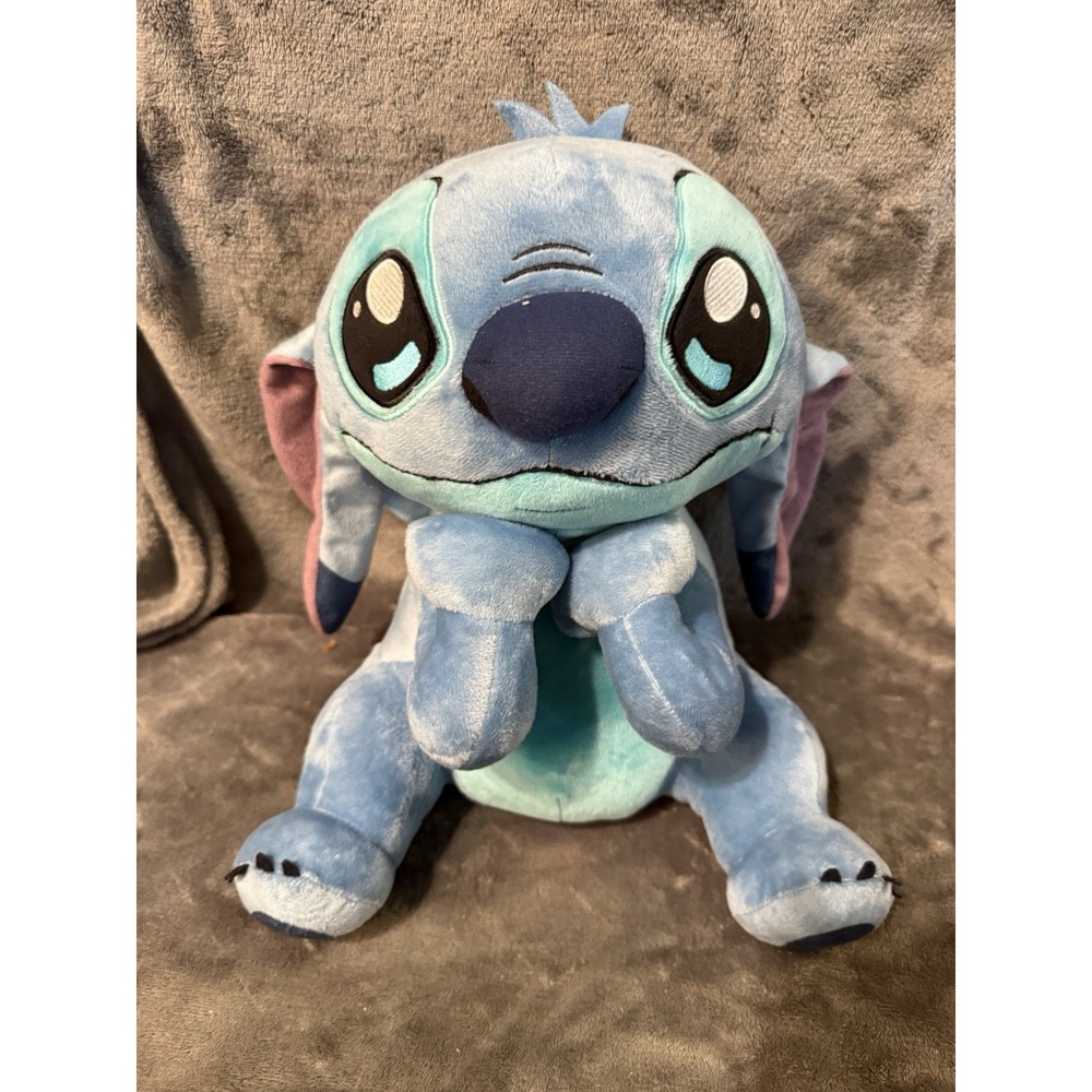 Disney Stitch Stuffed Animal Backpack 12"